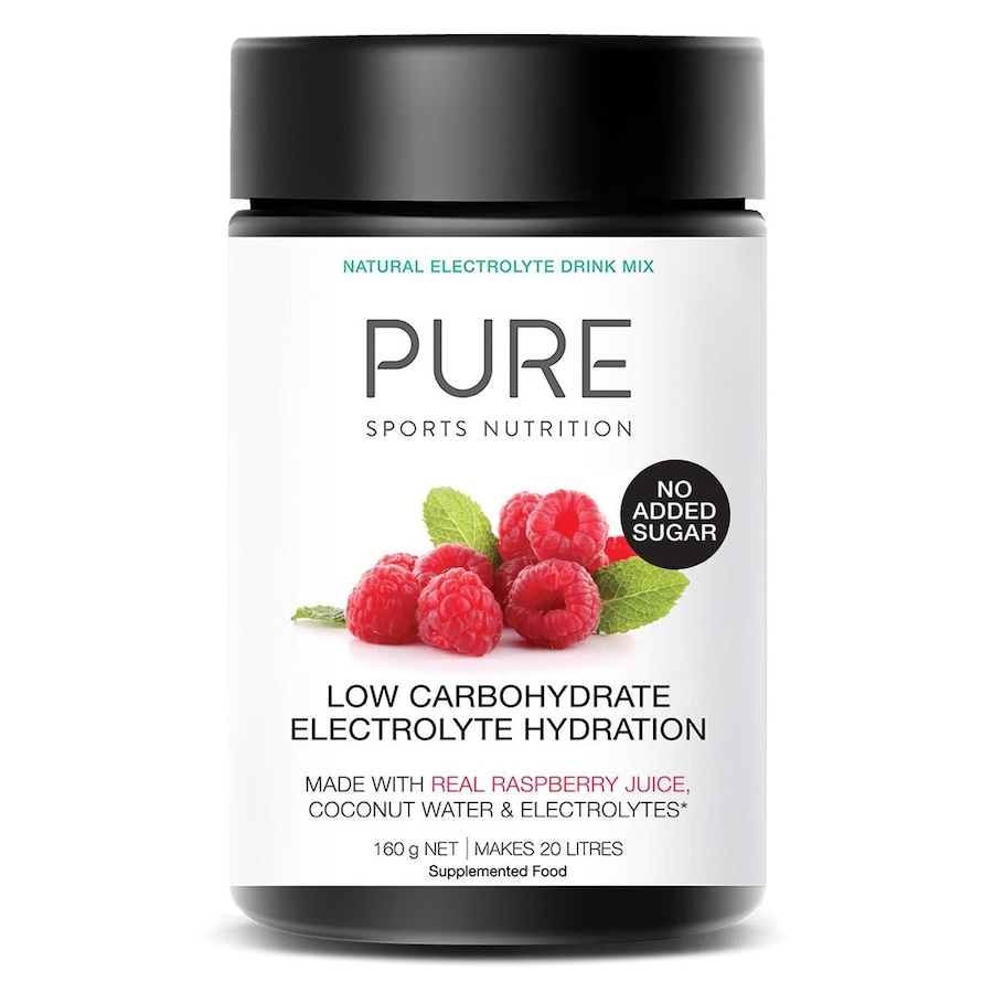 Pure Sports Nutrition Low Carb Electrolyte Hydration Powder Raspberry 160g