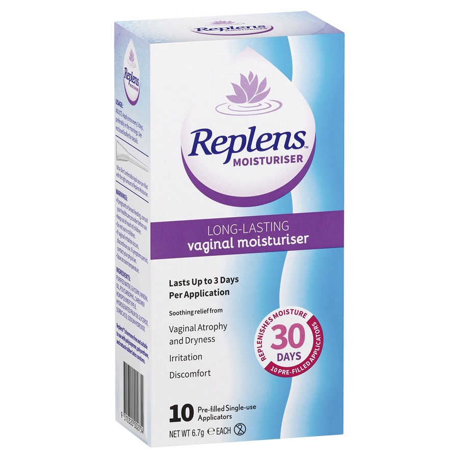 Replens Vaginal Moisturiser Pre-filled Applicators 10 pack