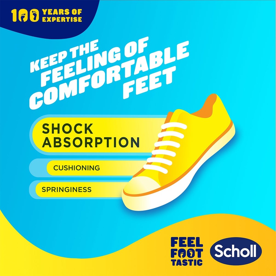 Scholl Gel Activ Casual Insoles Large 1 Pair