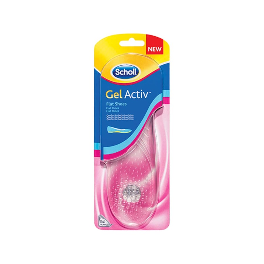 Scholl Gel Activ Insoles Flat Shoes 1 Pair