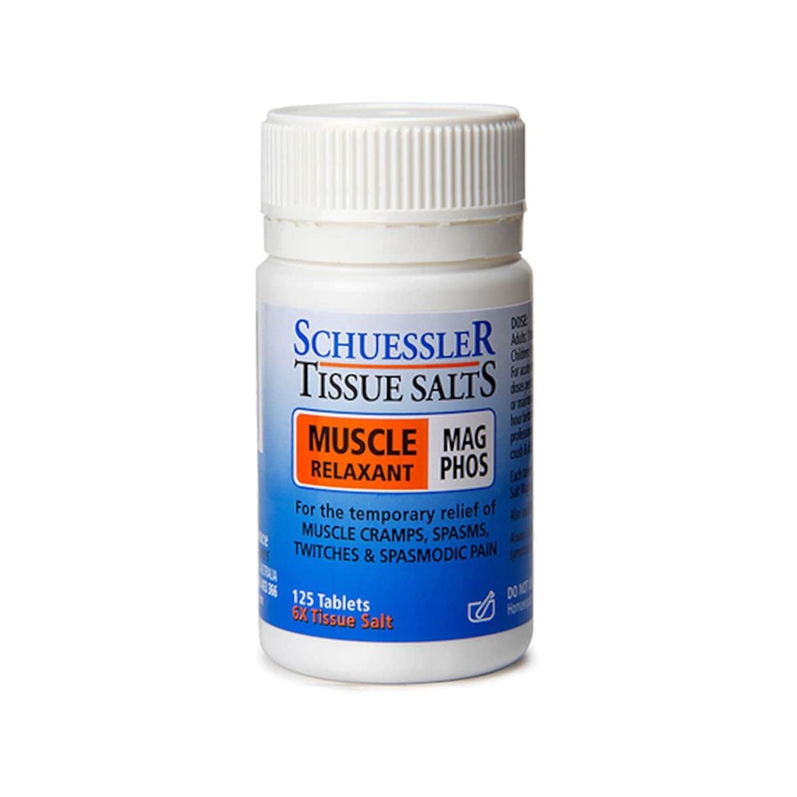 Schuessler Tissue Salts Mag Phos Muscle Relaxant 125 Tablets