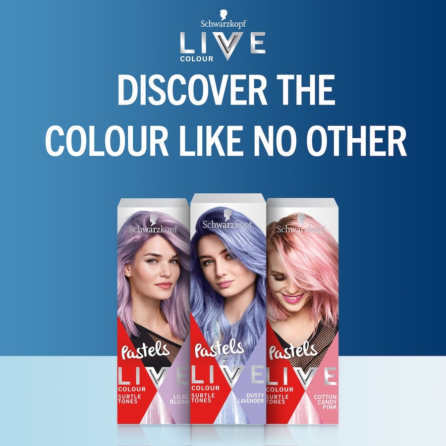 Schwarzkopf Live Colour Pastels Dusty Lavender 75ml