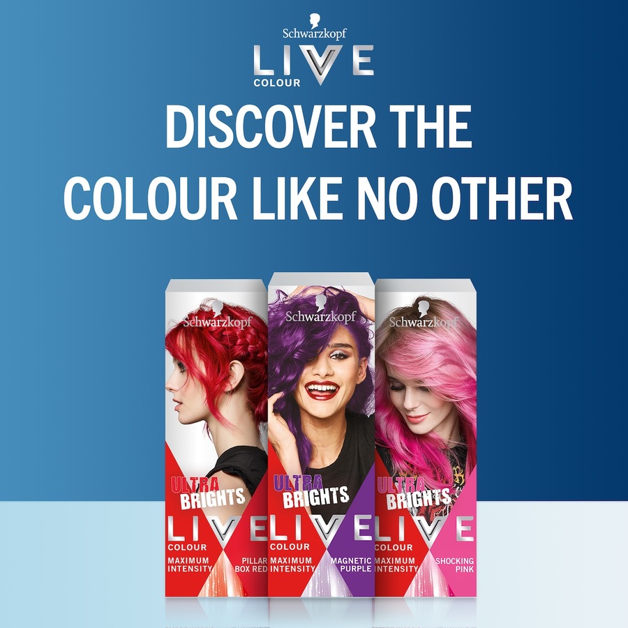 Schwarzkopf Live Colour Ultra Brights Magnetic Purple 75ml