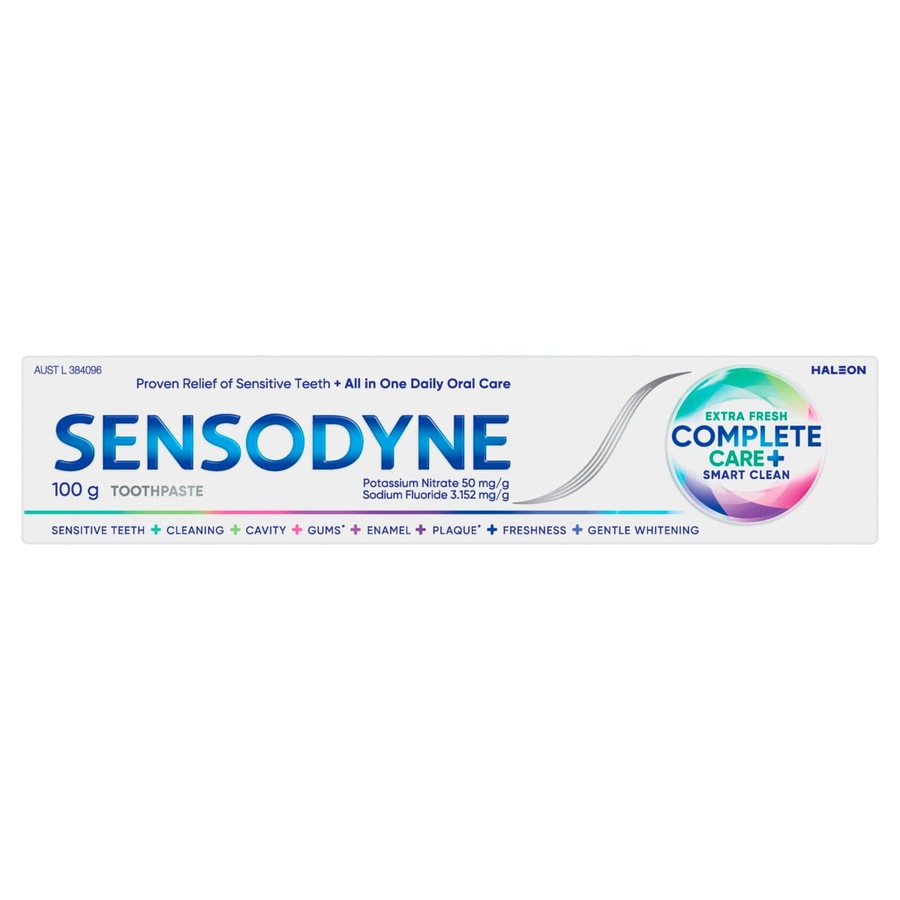 Sensodyne Complete Care + Smart Clean Toothpaste Extra Fresh 100g