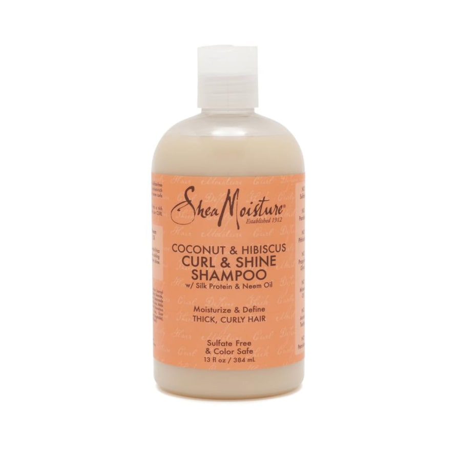 Shea Moisture Coconut & Hibiscus Curl & Shine Shampoo 384ml