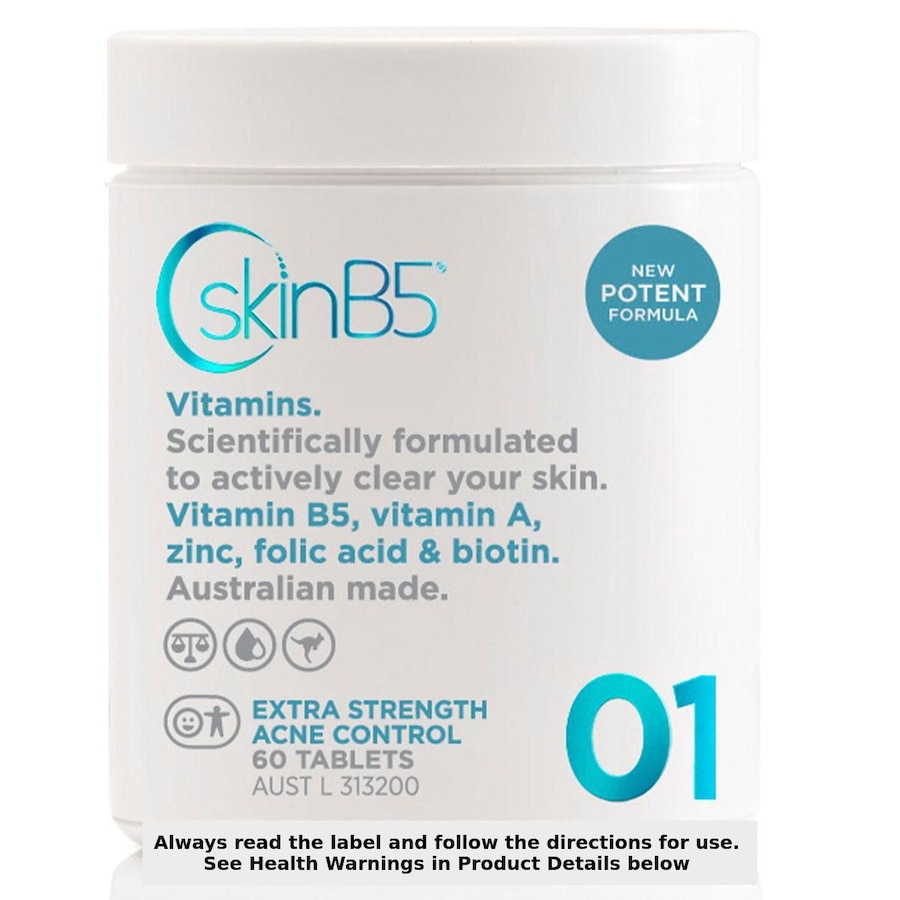 SkinB5 Extra Strength Acne Control Vitamins 60 Tablets