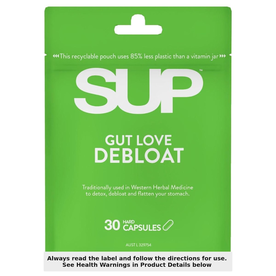 SUP Gut Love Debloat 30 capsules