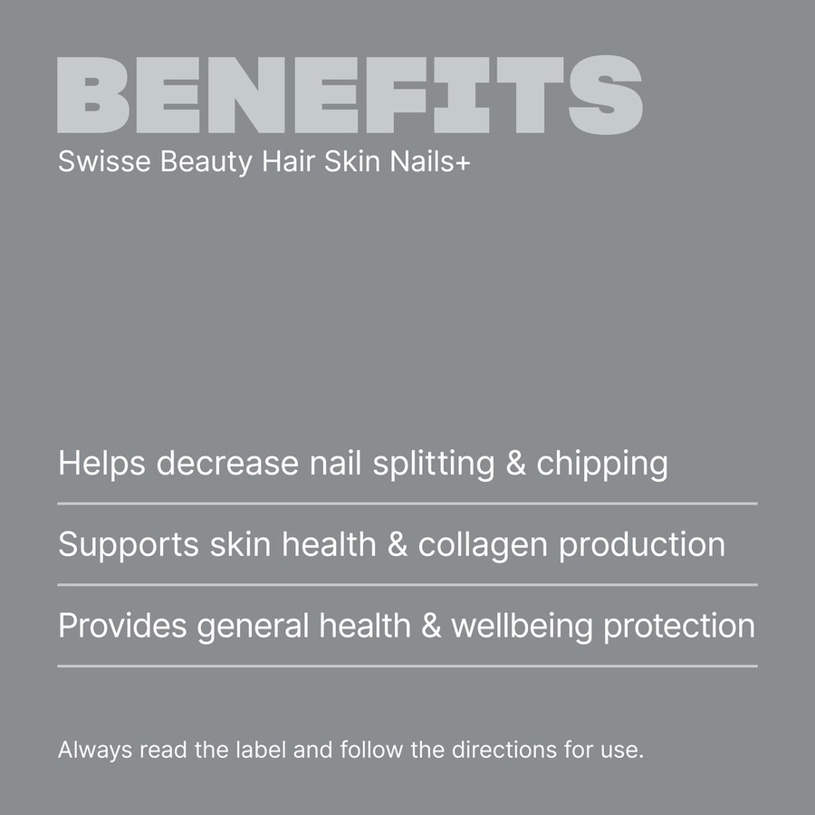 Swisse Beauty Hair Skin Nails+ 100 Tablets