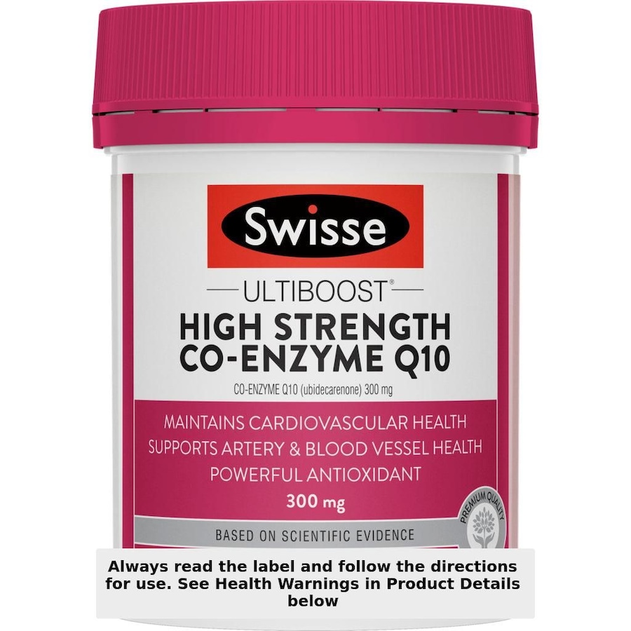 Swisse Ultiboost High Strength Co Enzyme Q10 300mg - 90 Capsules