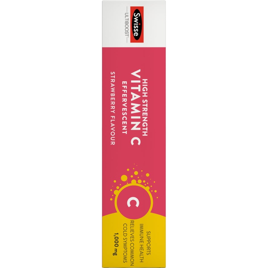 Swisse Ultiboost High Strength Vitamin C 60 Effervescent Tablets