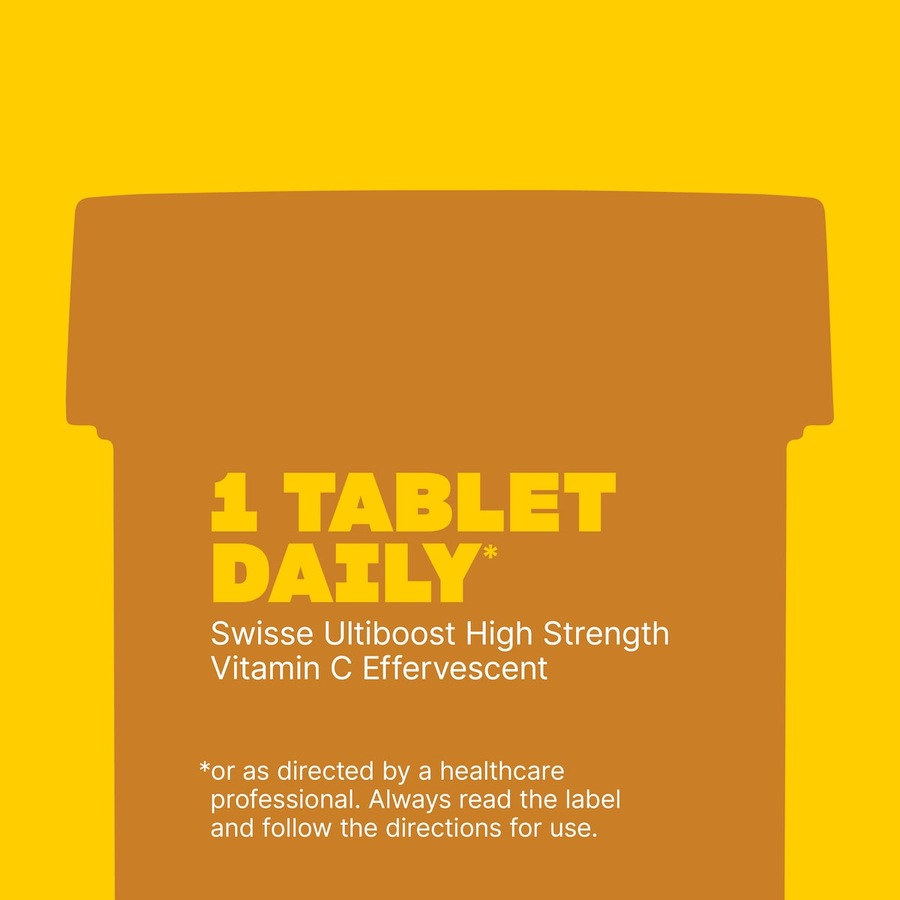 Swisse Ultiboost High Strength Vitamin C 60 Effervescent Tablets