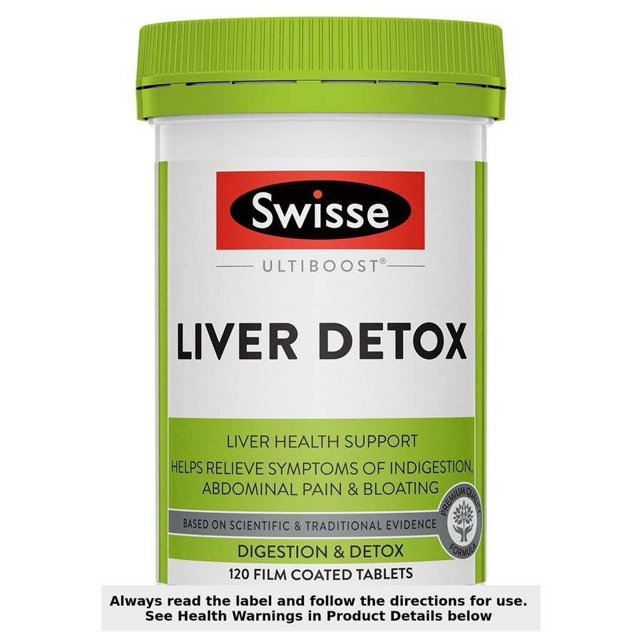 Swisse Ultiboost Liver Detox 120 Tablets