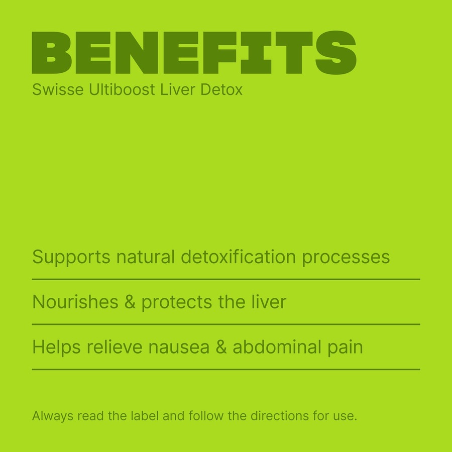 Swisse Ultiboost Liver Detox 120 Tablets