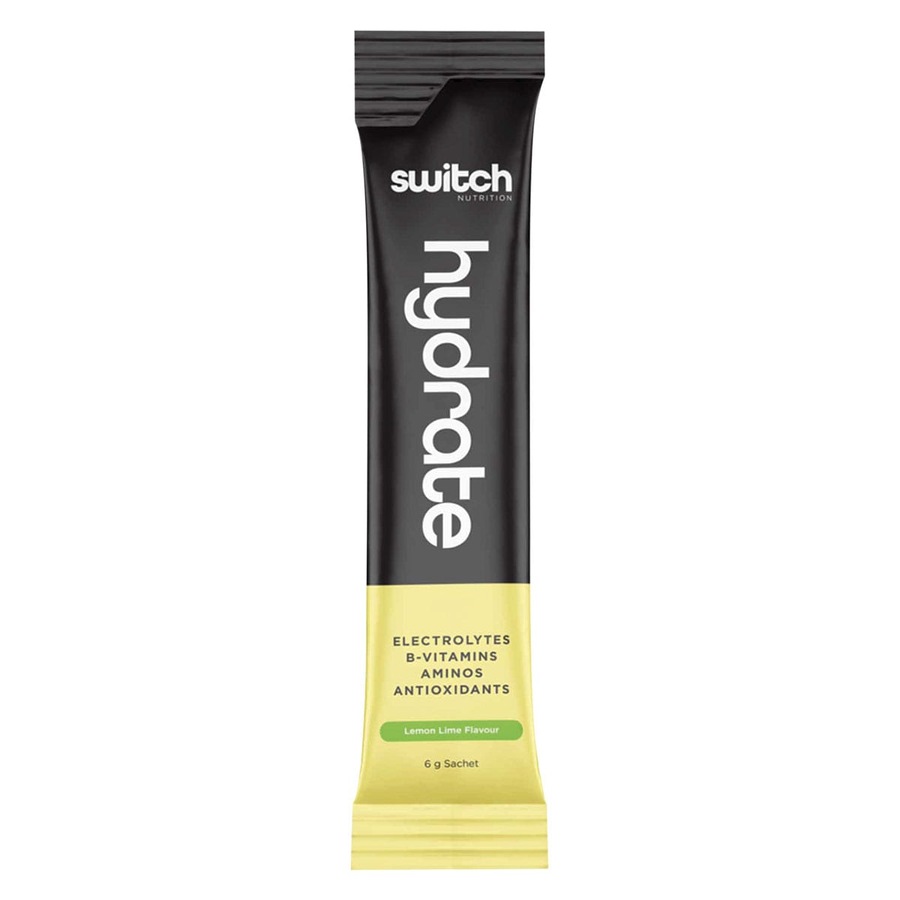 Switch Nutrition Hydrate Electrolytes Lemon Lime 20 x 6g Sachets