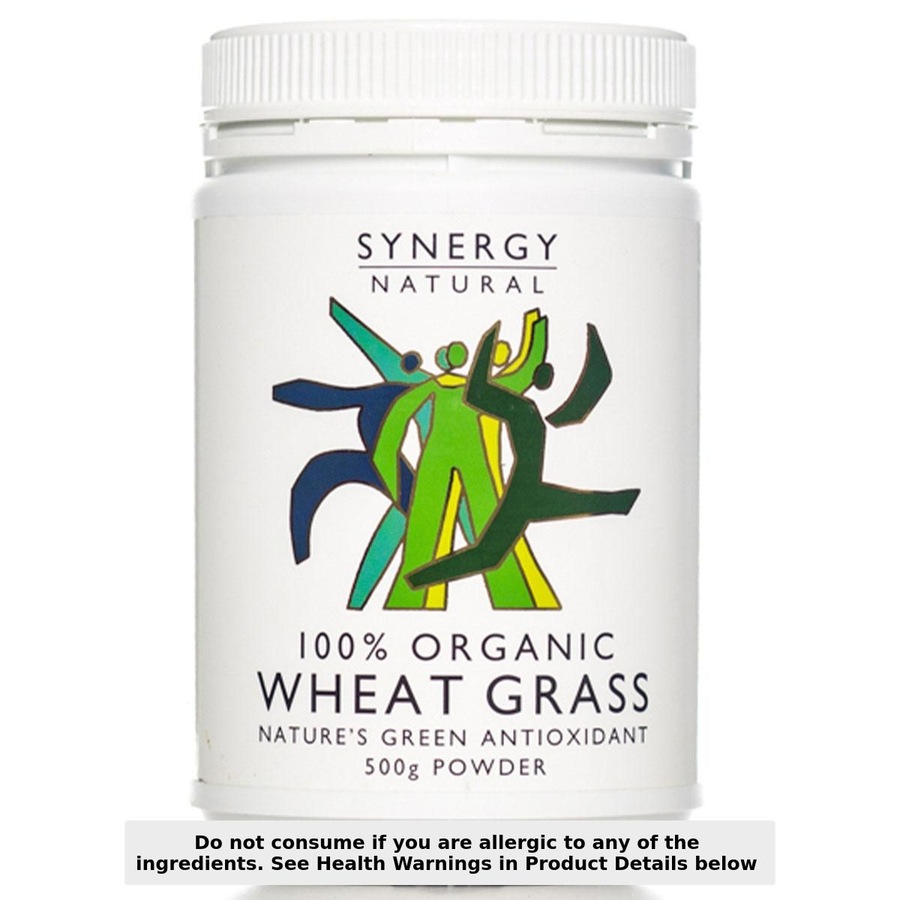 Synergy Natural Organic Wheat Grass Powder 500g