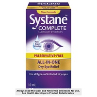 Systane Complete Lubricant Eye Drops Preservative Free 10ml