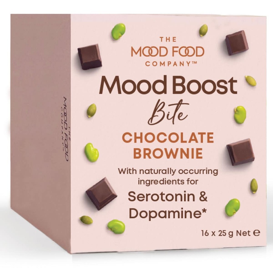 The Mood Food Company Mood Boost Chocolate Brownie Bite 16 x 25g