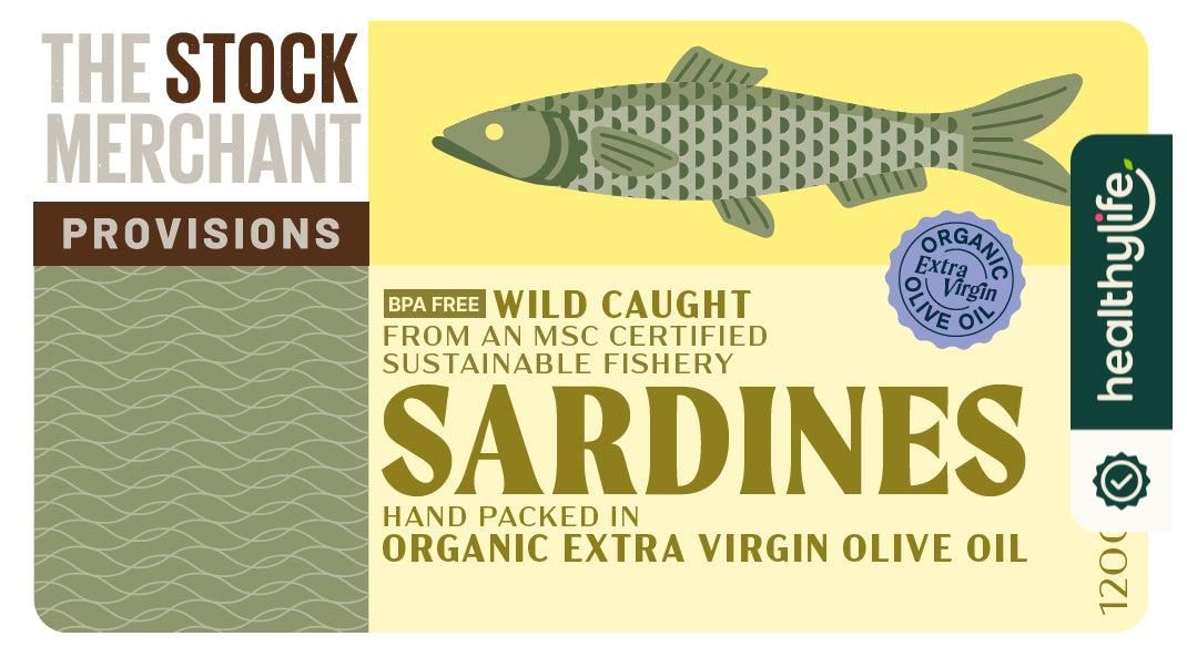 Buy The Stock Merchant MSC Sardines in Extra Virgin Olive Oil 120g ...