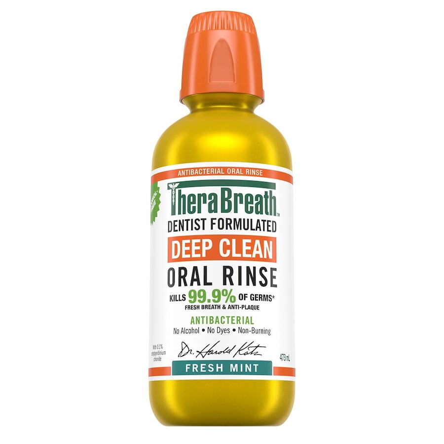 Therabreath Deep Clean Oral Rinse 473mL