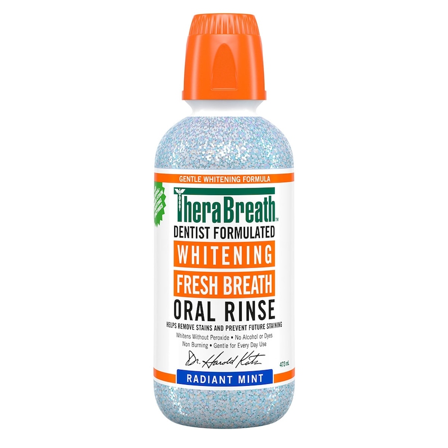 Therabreath Whitening Fresh Breath Oral Rinse 473mL