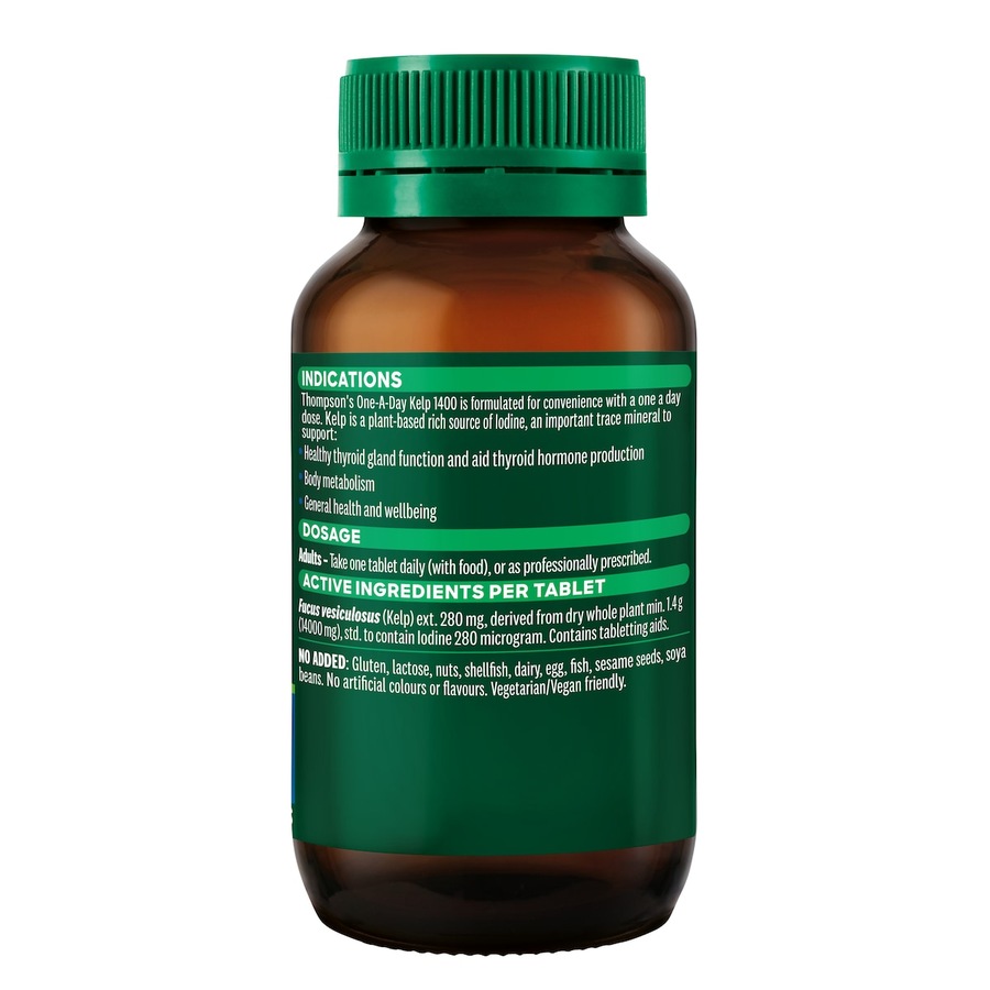 Thompsons Kelp 1400mg 120 Tablets