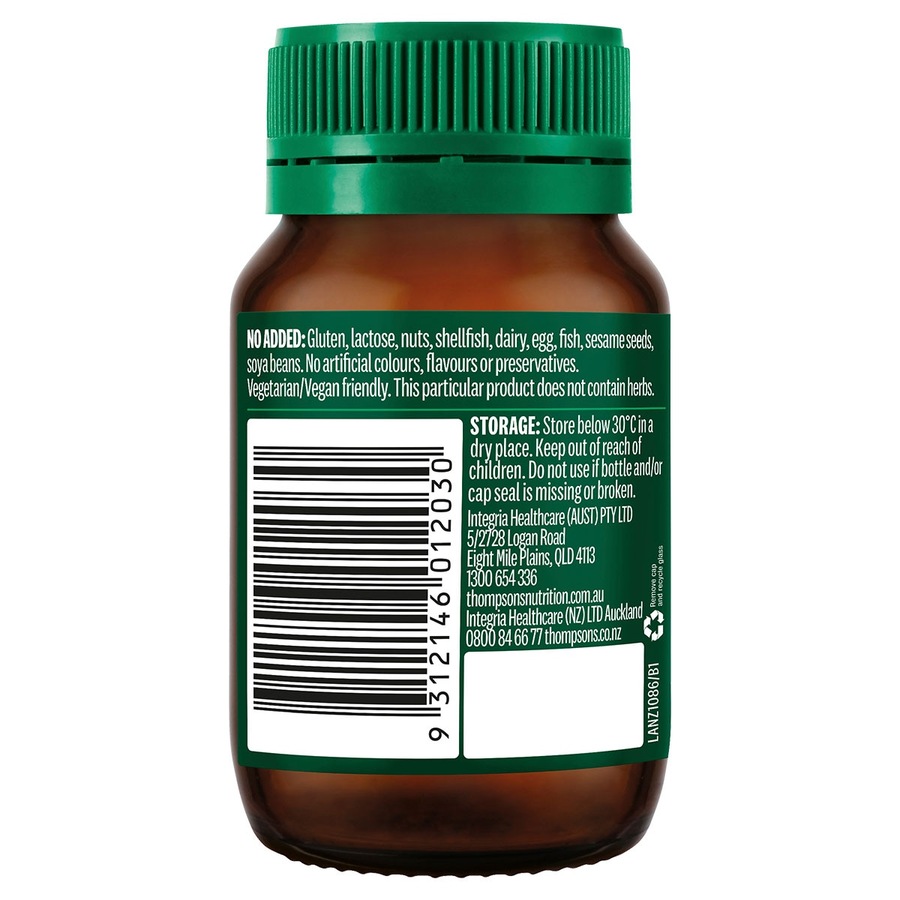 Thompsons Organic Selenium 150mcg 60 Tablets