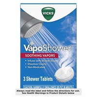 Vicks VapoShower Shower Tablets 3 Pack