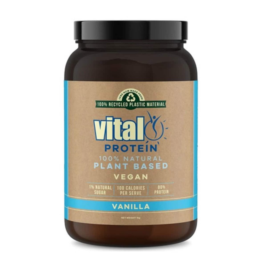 Vital Vegan Pea Protein Powder Vanilla 1kg