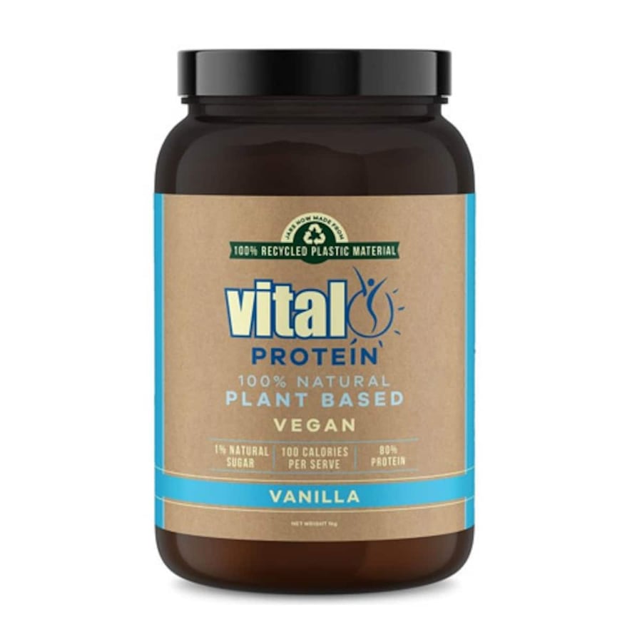 Vital Vegan Pea Protein Powder Vanilla 1kg