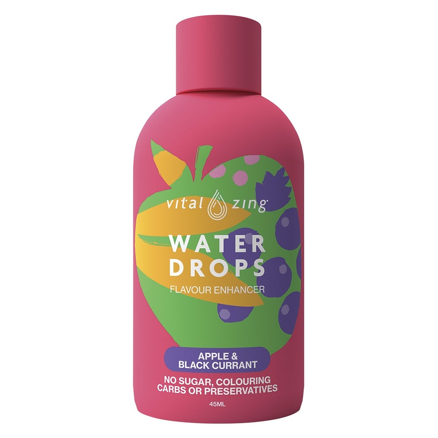 Vital Zing Water Drops Apple & Blackcurrant 45ml