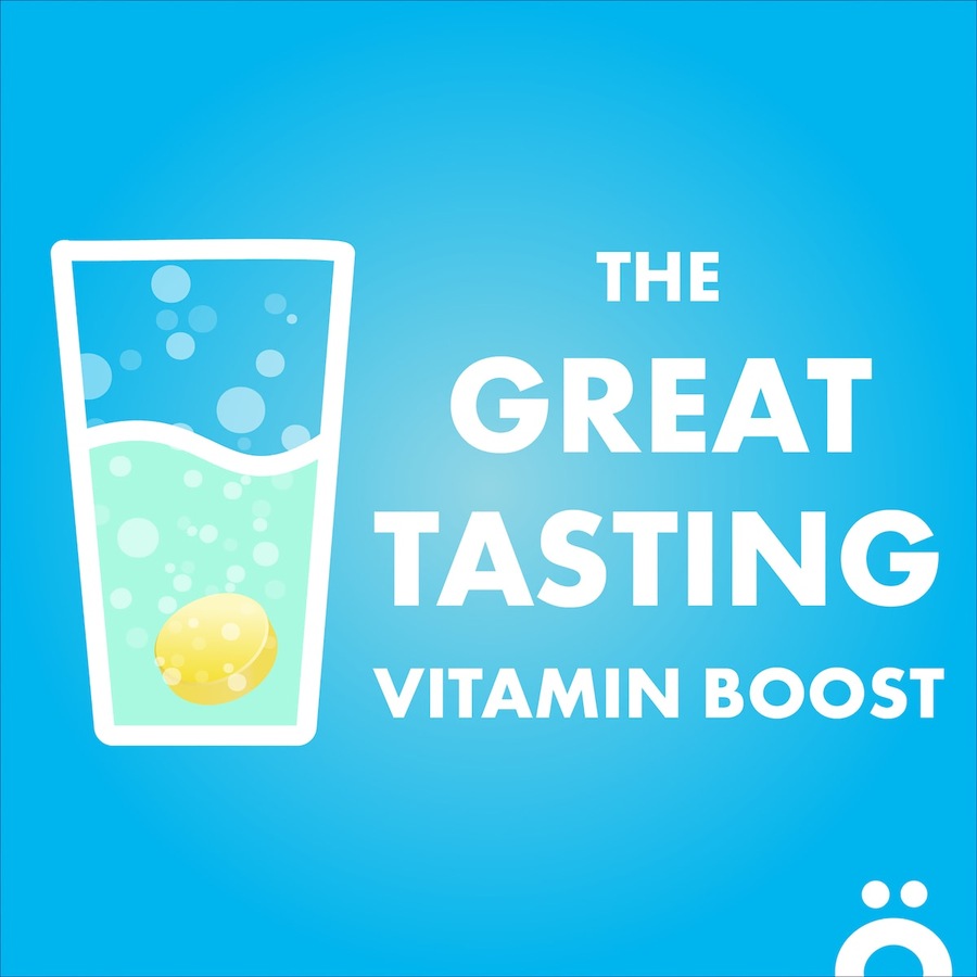 Voost Effervescent 200mg Magnesium Tablets Citrus Flavour 20 Pack