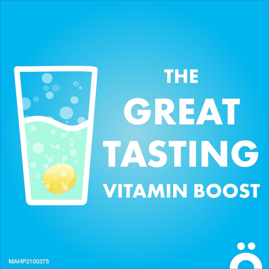 Voost Effervescent 200mg Magnesium Tablets Citrus Flavour 20 Pack