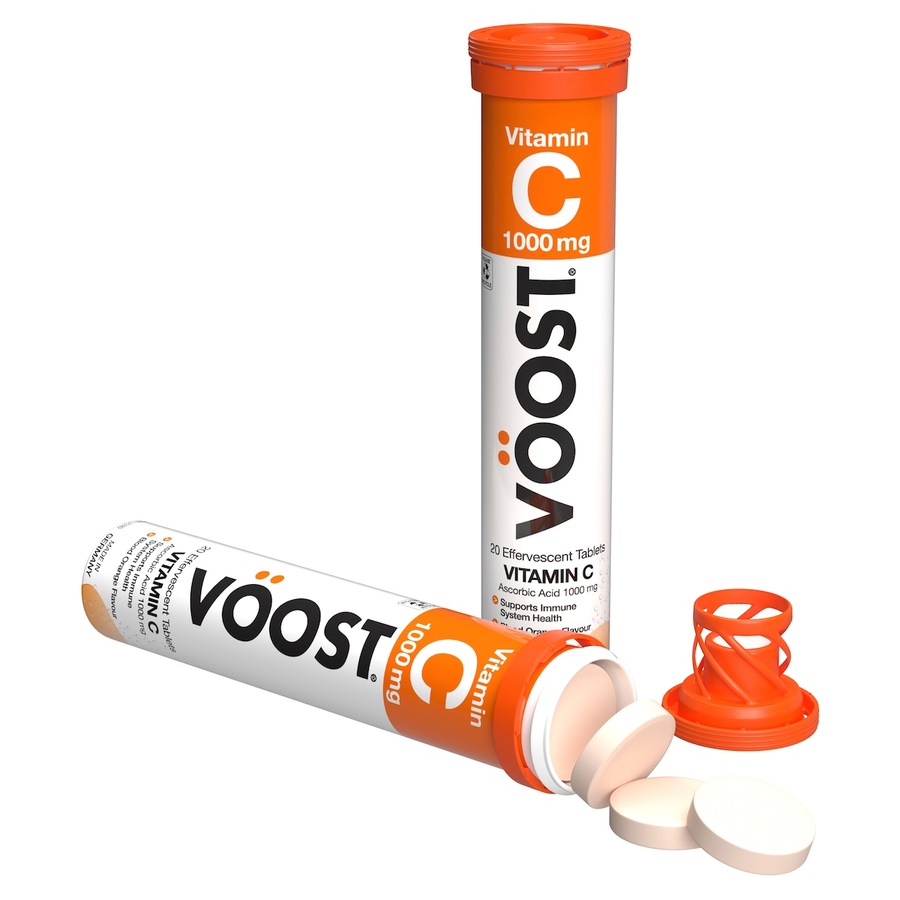 Voost Effervescent Vitamin C 1000mg Tablets 40 Pack