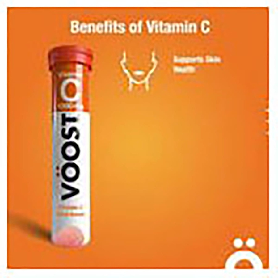 Voost Effervescent Vitamin C 1000mg Tablets 40 Pack