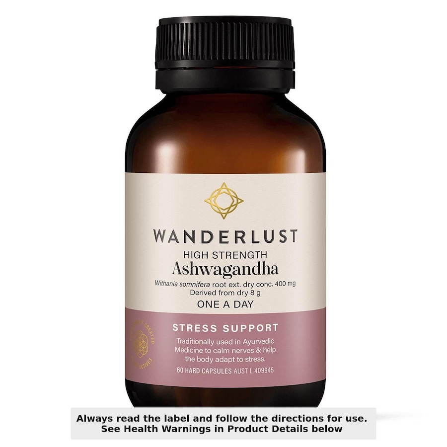 Wanderlust High Strength Ashwagandha 60 Capsules