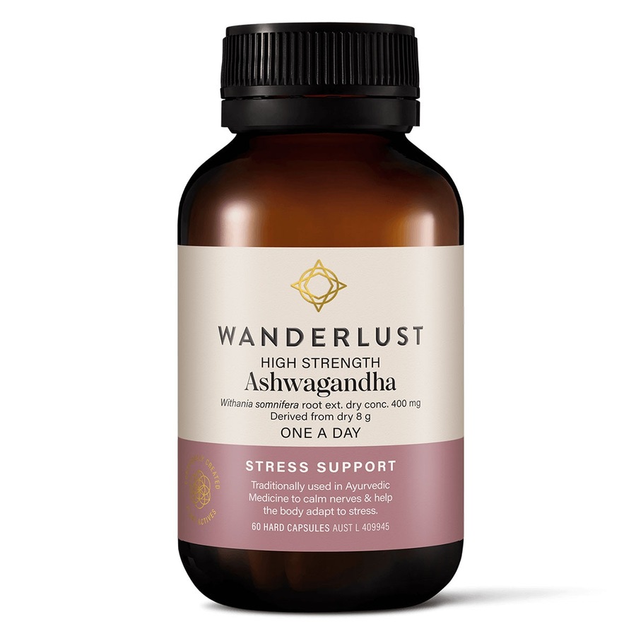 Wanderlust High Strength Ashwagandha 60 Capsules