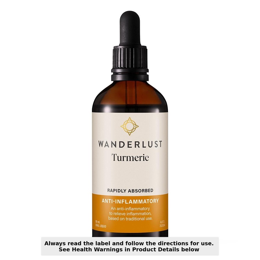 Wanderlust Turmeric Drops 90ml