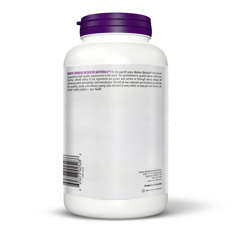 Webber Naturals Calcium Magnesium & Vitamin D 250 Tablets