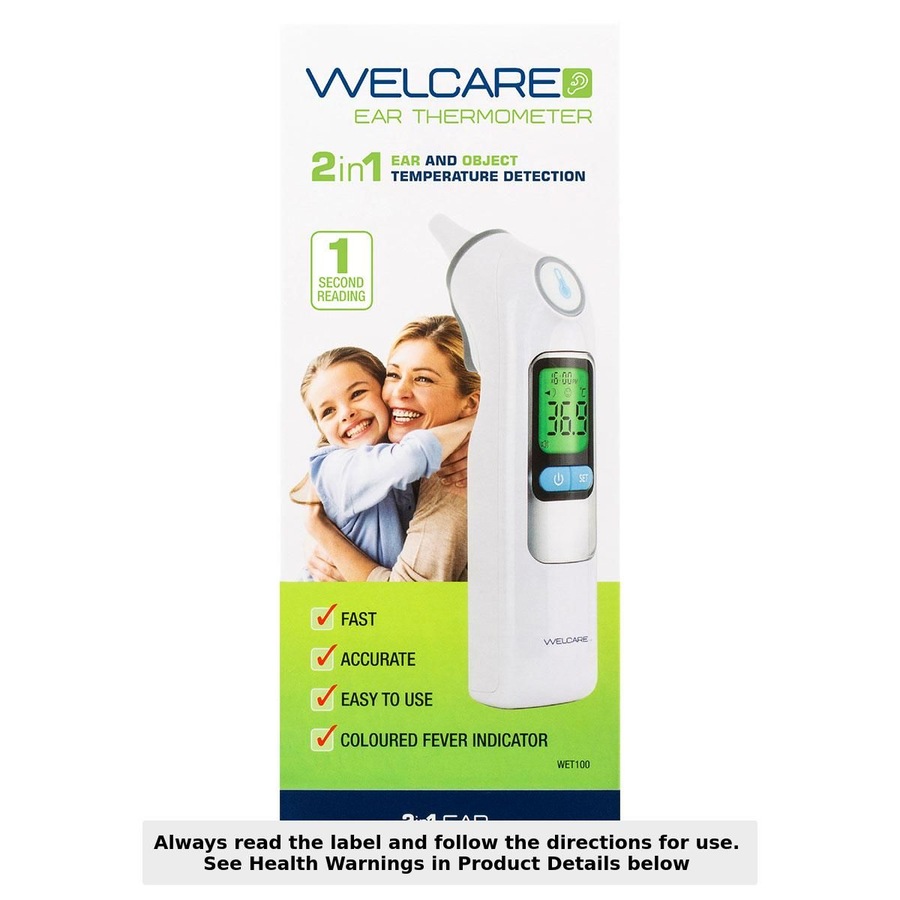 Welcare 2 in 1 Ear Thermometer