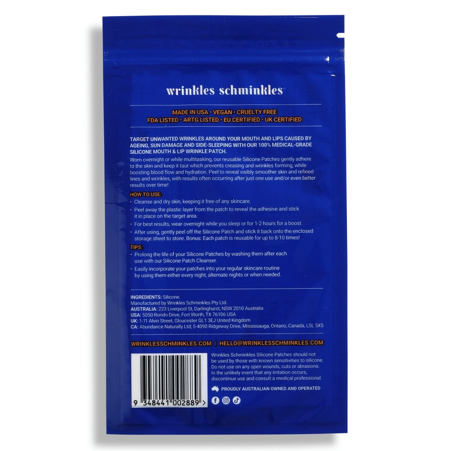 Wrinkles Schminkles Mouth & Lip Wrinkle Patch - 1 Pack