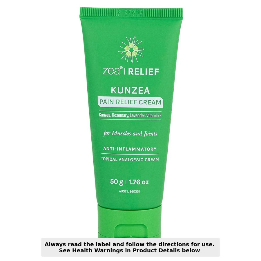 Zea Relief Kunzea Pain Relief Cream 50g