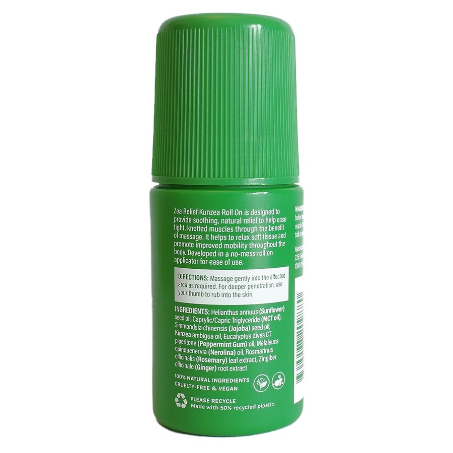 Zea Relief Kunzea Roll On Liniment 50ml