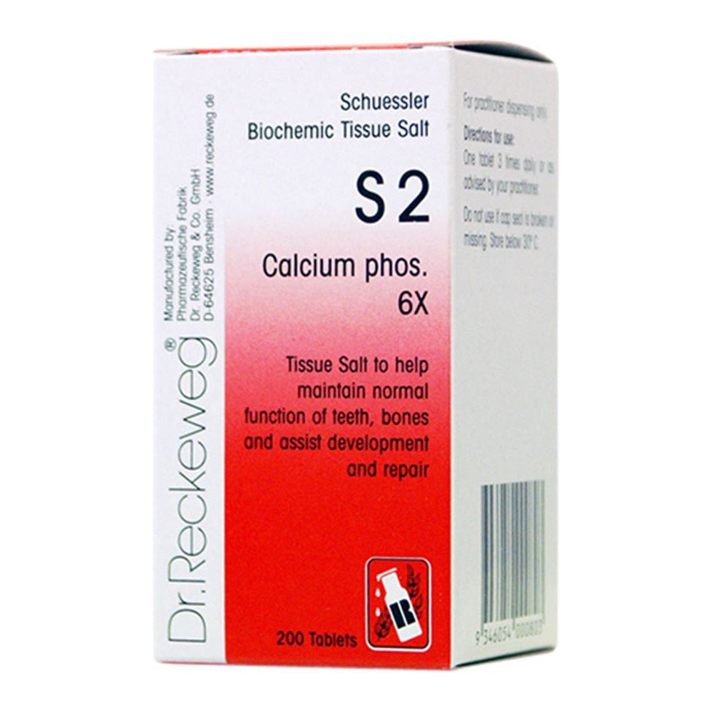 Buy Dr. Reckeweg Schuessler BioChemic Tissue Salt S2 (Calcium phos. 6X ...