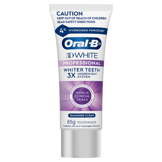 Buy Oral-B 3D White Professional Whiter Teeth Diamond Clean Toothpaste ...
