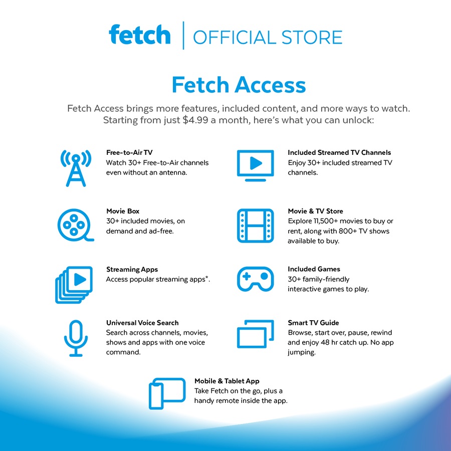 Buy Fetch TV Mighty 4 (PVR TV Streaming Box) - Everyday Rewards Shop