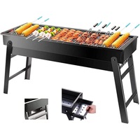 FOHOA 24''x 13''x 9'' Portable Folding Charcoal Grillfor Barbecue