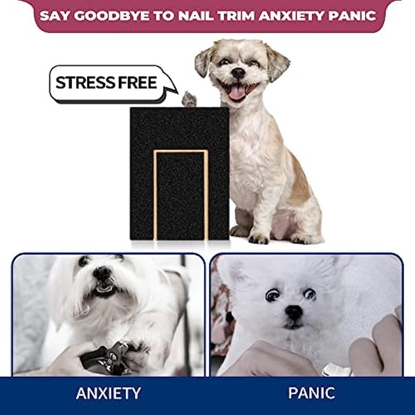 Buy FOHOA Dog Paw Nail Scratch Pad - Pet Nail File Board Anxiety Free ...