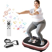 FOHOA Vibration Plate Exercise Machine - Bluetooth Music 400LBS Capacity Vibration Plate