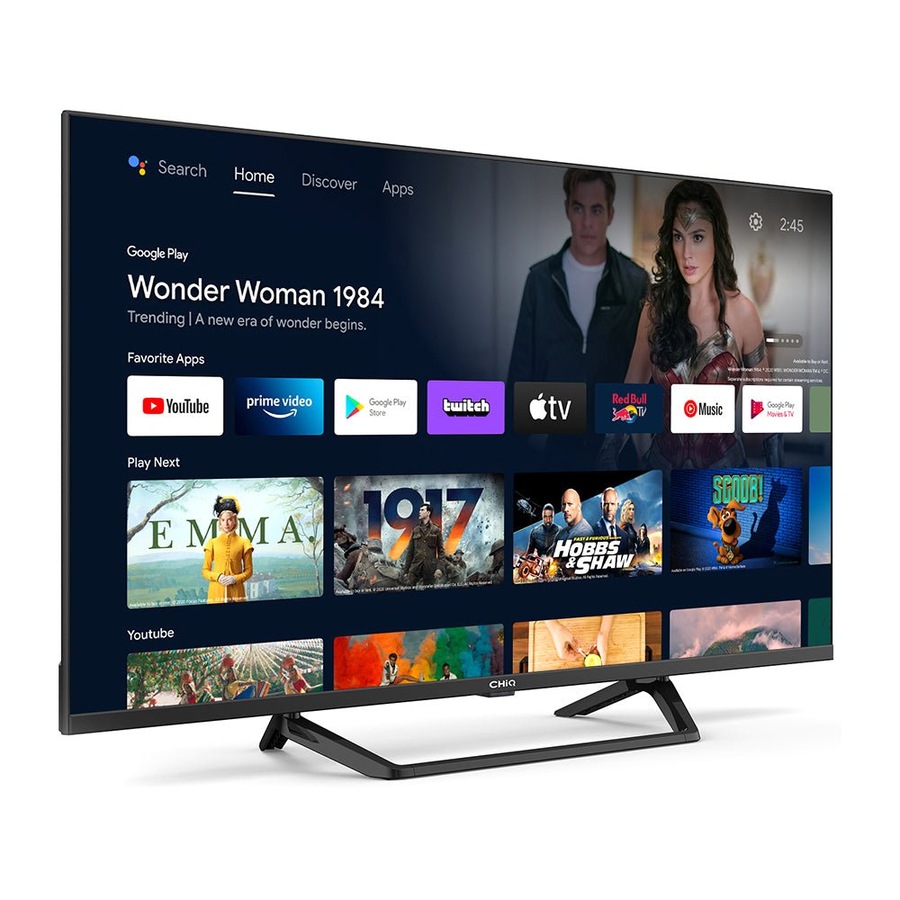 CHiQ L40G7PG 40 Inch Full HD LED Google TV