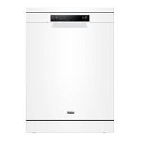 Haier HDW13V1W1 60cm 13 Place Freestanding Dishwasher White